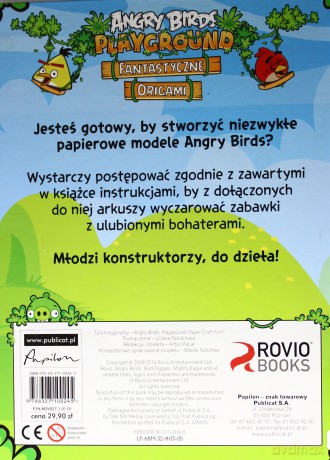 Angry Birds. Playground. Fantastyczne Origami