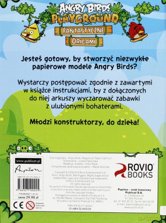 Angry Birds. Playground. Fantastyczne Origami