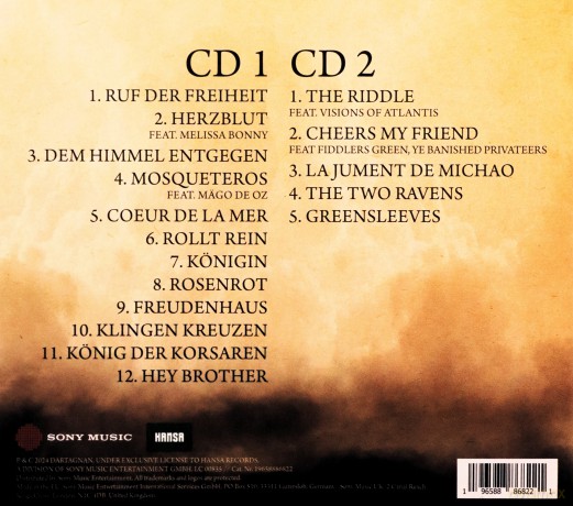 dArtagnan: Herzblut (Deluxe) [2CD]