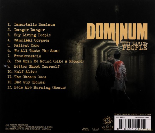 Dominum: Hey Living People [CD]