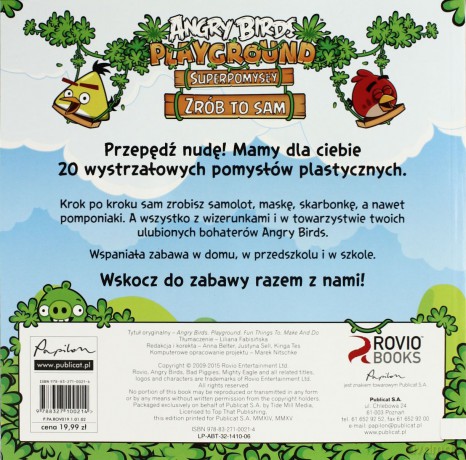 Angry Birds. Playground. Superpomysły. Zrób To Sam