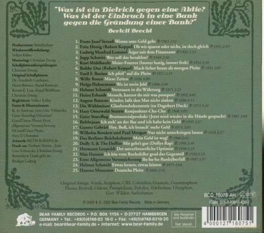 Hilfe! Mein Geld ist weg [CD]