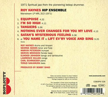 Roy Haynes: Hip Ensemble [CD]