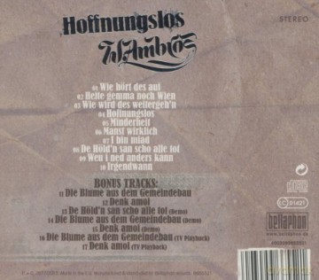 Wolfgang Ambros: Hoffnungslos (Deluxe) [CD]