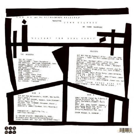 Sun Ra: Holiday For Soul Dance [Winyl]