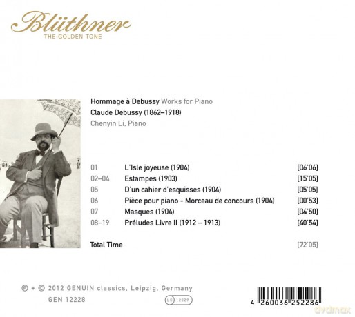 Claude Debussy: Hommage a Debussy Vol.3 - Klavierwerke [CD]