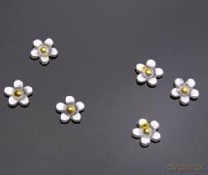 Aplikacja Kwiatek Perłowy 2,5 Cm