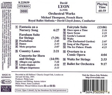 David Lyon: Hornkonzert [CD]