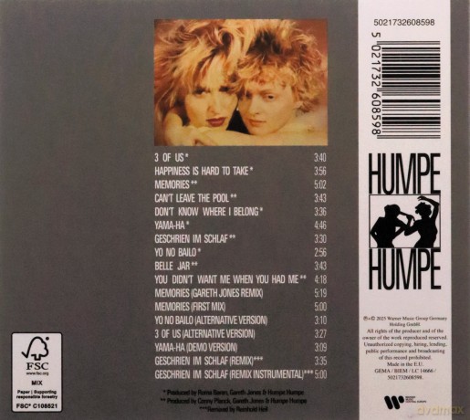 Humpe - Humpe: Humpe - Humpe (40th Anniversary) (2025 Remaster) [CD]