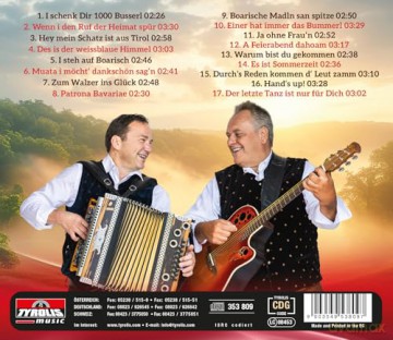 Die Stieflziacha: I schenk Dir 1000 Busserl [CD]
