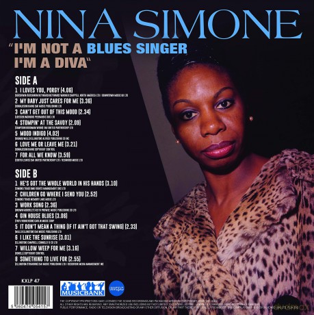 Nina Simone: I'm Not A Blues Singer, I'm A Diva [Winyl]