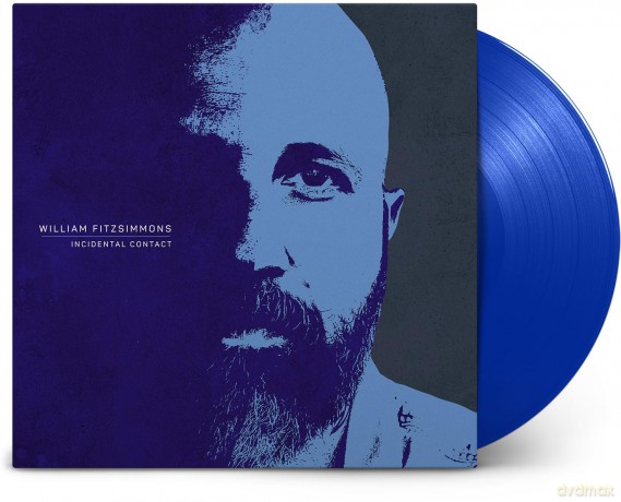 William Fitzsimmons: Incidental Contact (Transparent Blue) [Winyl]