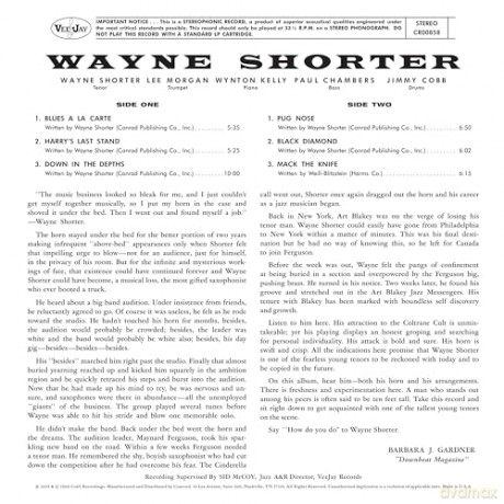 Wayne Shorter: Introducing Wayne Shorter (Original Jazz Classics Series) [Winyl]