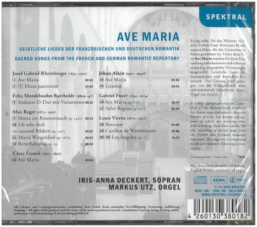 Iris-Anna Deckert - Ave Maria [CD]