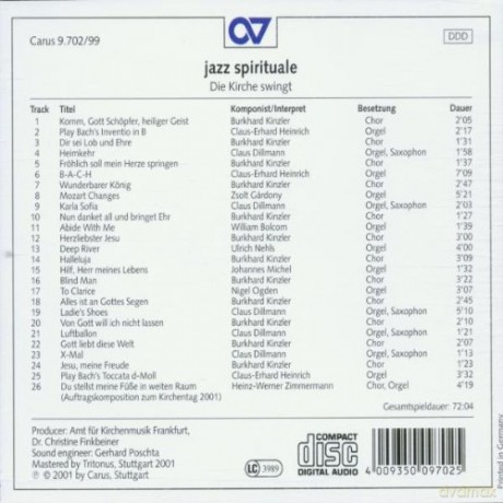 Jazz Spirituale - Die Kirche swingt [CD]