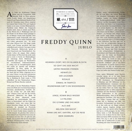 Freddy Quinn: Jubilo (Limited) (Marbled) [Winyl]