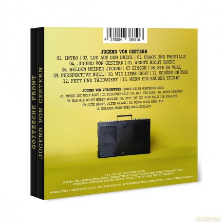 Goitzsche Front: Jugend von gestern [2CD]