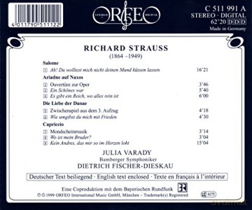 Julia Varady singt Richard Strauss [CD]