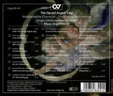 Junges Vokalensemble Hannover - The Herald Angels Sing [CD]