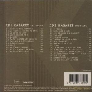 Patricia Kaas: Kabaret: En Studio Et Sur Scene [2CD]