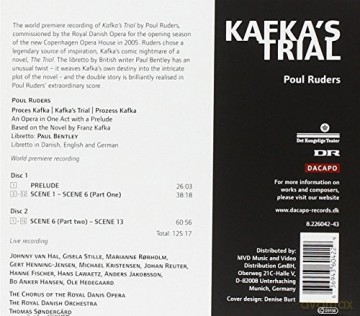 Poul Ruders: Kafka's Trial [2CD]