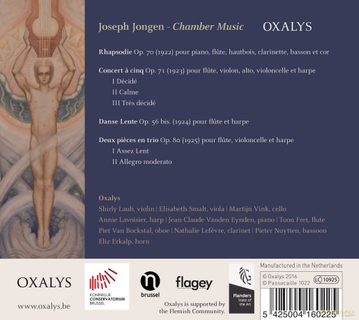Joseph Jongen: Kammermusik [CD]