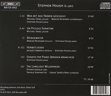 Stephen Hough: Kammermusik - Broken Branches [CD]
