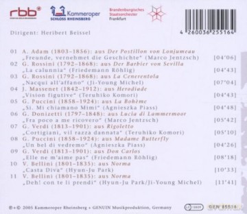 Kammeroper Schloss Rheinsberg - Opernarien [CD]