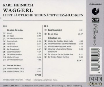 Karl Heinrich Waggerl liest [2CD]