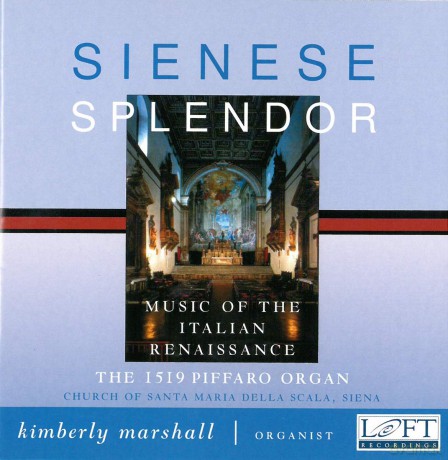 Kimberly Marshall - Sienese Splendor [CD]