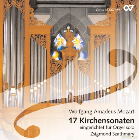 Wolfgang Amadeus Mozart: Kirchensonaten fur Orgel solo [CD]