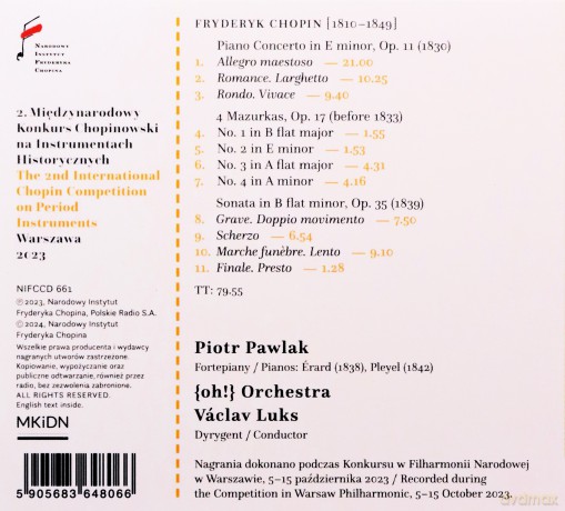 Frederic Chopin: Klavierkonzert Nr.1 [CD]