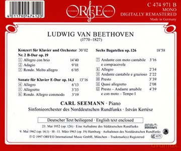Ludwig van Beethoven: Klavierkonzert Nr.2 [CD]