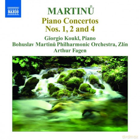 Bohuslav Martinu: Klavierkonzerte Nr.1,2,4 [CD]
