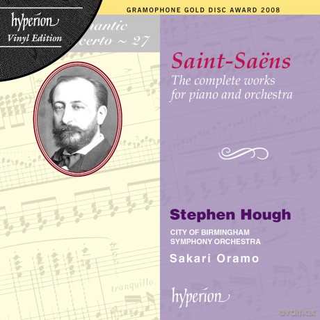 Camille Saint-Saens: Klavierkonzerte Nr.1-5 (140g) [3xWinyl]