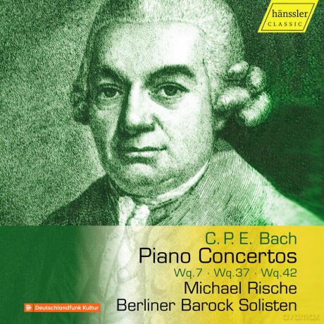 Carl Philipp Emanuel Bach: Klavierkonzerte Wq.7,37,43 [CD]