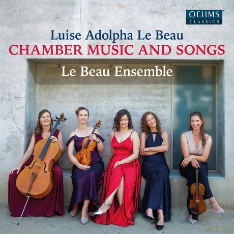 Luise Adolpha le Beau: Klavierquartett f-moll op.28 [CD]