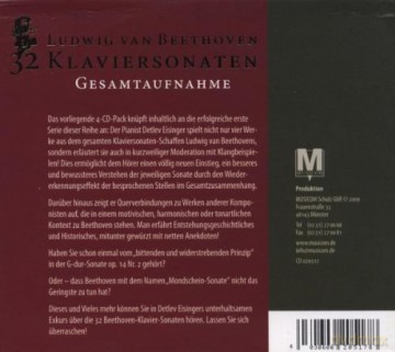 Ludwig van Beethoven: Klaviersonaten Vol.2 [4CD]