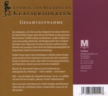Ludwig van Beethoven: Klaviersonaten Vol.3 [4CD]