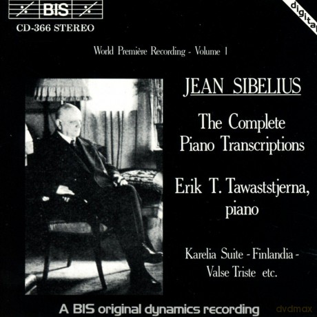 Jean Sibelius: Klaviertranskriptionen Vol.1 [CD]
