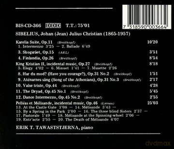 Jean Sibelius: Klaviertranskriptionen Vol.1 [CD]
