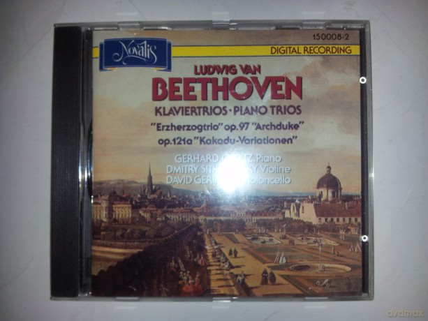 Ludwig van Beethoven: Klaviertrio Nr.7 Erzherzogstrio [CD]