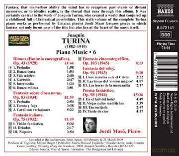 Joaquin Turina: Klavierwerke Vol.6 [CD]