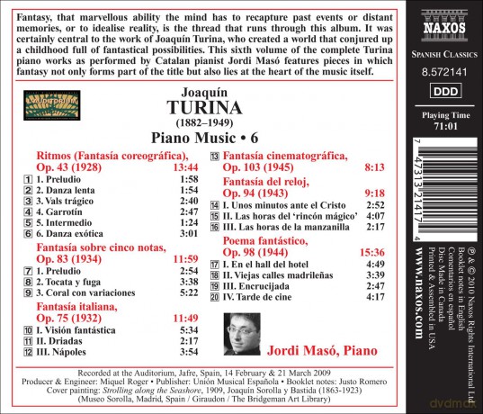 Joaquin Turina: Klavierwerke Vol.6 [CD]
