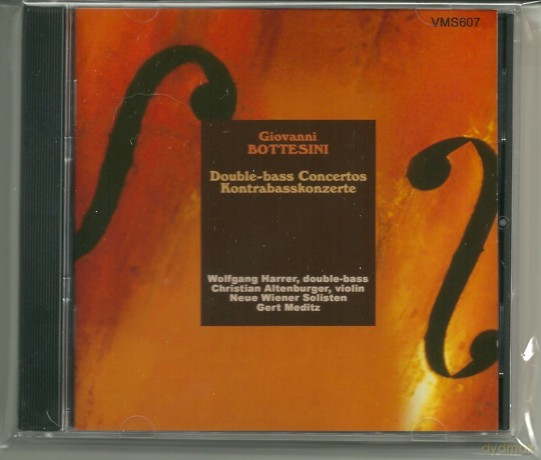 Giovanni Bottesini: Kontrabasskonzert h-moll [CD]