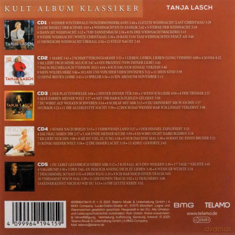 Tanja Lasch: Kult Album Klassiker [5CD]