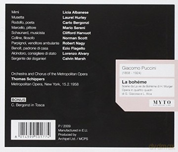 Giacomo Puccini: La Boheme [2CD]