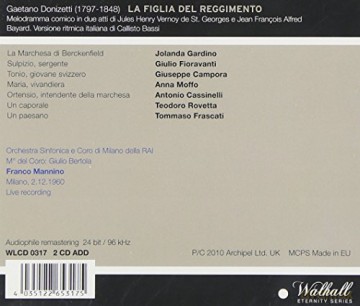 Gaetano Donizetti: La Fille du Regiment [2CD]