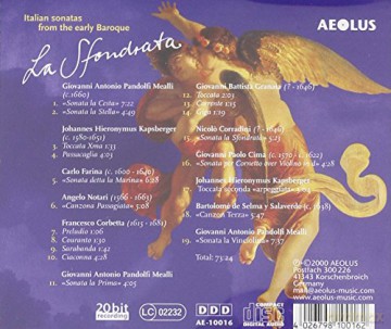 La Sfondrata - Italienische Sonaten des Fruhbarock [CD]
