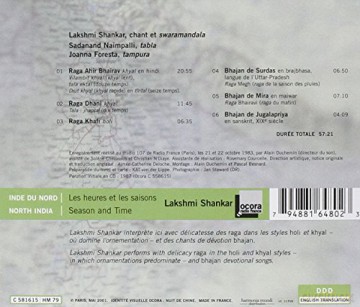 Lakshmi Shankar - Season And Time [CD]